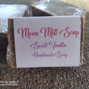 Sweet Vanilla - Homemade Handmade Soap 5 Ounce Bars